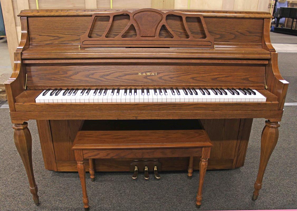 46Inch Tall Kawai Studio Piano Used Pianos For Sale Michigan Large