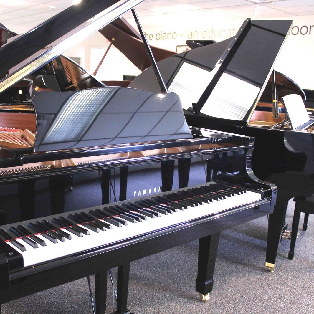 Used Yamaha 5'8" Grand Piano Used Pianos For Sale Michigan Large Selection of PreOwned Pianos