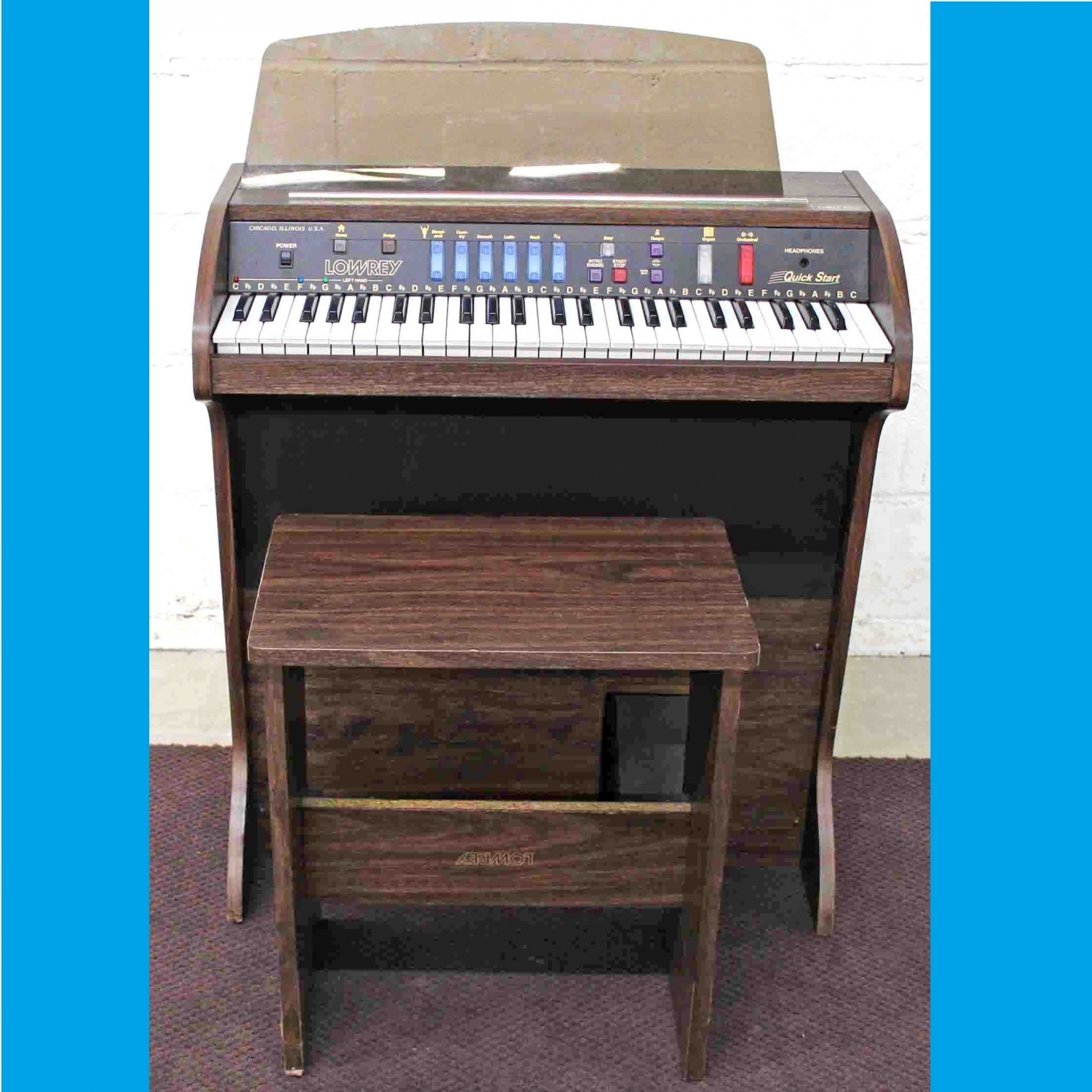 lowrey organ models